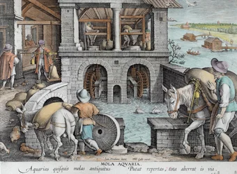 A Water Mill, plate 11 from 